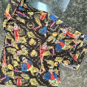 RSVLTs - Ric Flair - WWE - Short Sleeve Button Down - Medium